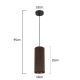 Chandelier on a string AVALO 1xE27/60W/230V brown/copper