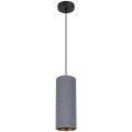 Chandelier on a string AVALO 1xE27/60W/230V grey
