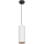 Chandelier on a string AVALO 1xE27/60W/230V white/copper