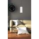 Chandelier on a string AVALO 1xE27/60W/230V white/copper
