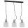 Chandelier on a string BANCO 3xE27/60W/230V clear