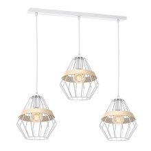 Chandelier on a string CLIF 3xE27/60W/230V