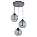 Chandelier on a string CUBUS 3xE27/60W/230V