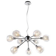 Chandelier on a string DIXI 9xE14/40W/230V