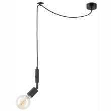 Chandelier on a string INA 1xE27/42W/230V black
