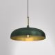 Chandelier on a string LINCOLN 1xE27/60W/230V d. 45 cm green