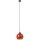 Chandelier on a string MARLBE 1xE27/60W/230V orange
