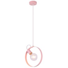Chandelier on a string NEXO 1xE27/40W/230V pink