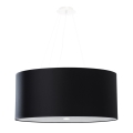 Chandelier on a string OTTO 5xE27/60W/230V d. 60 cm black