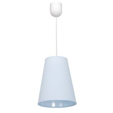 Chandelier on a string PINIO 1xE27/60W/230V blue
