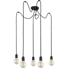 Chandelier on a string QUALLE 5xE27/60W/230V
