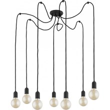 Chandelier on a string QUALLE 7xE27/60W/230V