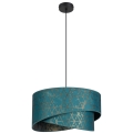 Chandelier on a string REZO 1xE27/60W/230V turquoise