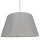Chandelier on a string TIZIANO 1xE27/60W/230V grey
