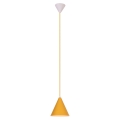 Chandelier on a string VOSS 1xE27/40W/230V yellow/white