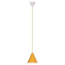 Chandelier on a string VOSS 1xE27/40W/230V yellow/white