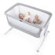 Chicco - Baby crib NEXT2ME AIR light grey