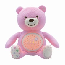 Chicco - Projector with melody BABY BEAR 3xAAA pink