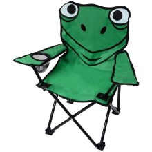 Children's camping chair frog