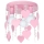 Children's ceiling light ELZA hearts 3xE27/60W/230V pink