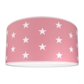 Children's ceiling light STARS PINK 2xE27/60W/230V pink