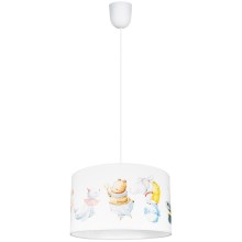 Children's chandelier CIRCUS 1xE27/60W/230V