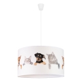 Children's chandelier on a string PRINT M 1xE27/40W/230V animals