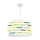 Children's pendant chandelier on a string KIDS 1xE27/60W/230V