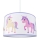 Children's pendant chandelier on a string PONY/UNICORN  1xE27/60W/230V