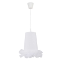 Children's pendant chandelier on a wire BALLET 1xE27/40W/230V white