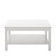 Coffee table 40x103 cm white