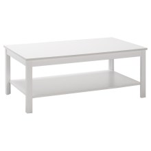 Coffee table 40x80 cm white