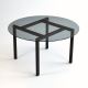 Coffee table BALANCE 42x75 cm black