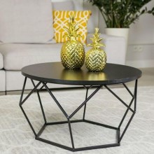 Coffee table DIAMOND 40x70 cm black