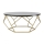 Coffee table DIAMOND 41,5x90 cm gold/black