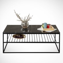 Coffee table ETNA 43x95 cm black