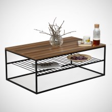 Coffee table ETNA 43x95 cm brown/black