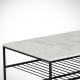 Coffee table ETNA 43x95 cm grey/black