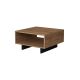 Coffee table HOLA 32x60 cm brown/black