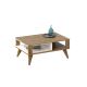 Coffee table IONIS 40x90 cm brown/white