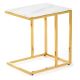 Coffee table LURUS 40x50 cm gold