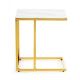 Coffee table LURUS 40x50 cm gold