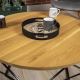 Coffee table OAKLOFT 41,5x90 cm black/oak