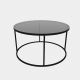 Coffee table STARTIS 80x45 cm black