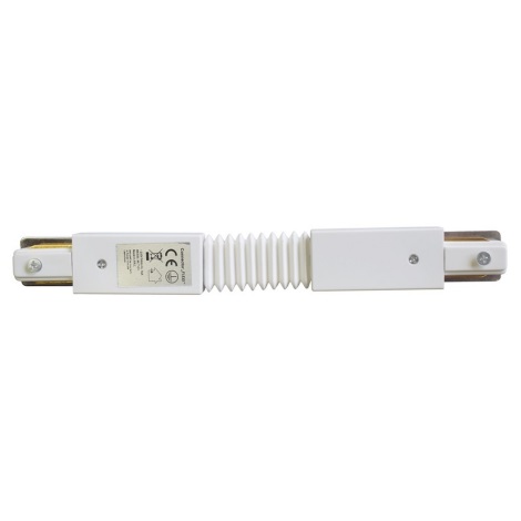 Connector for lights in rail system TRACK white type Flexi