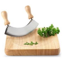 Continenta C3126 - Kitchen cutting board for cradle knife 22,5x22,5 cm rubber fig