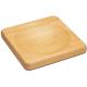 Continenta C3126 - Kitchen cutting board for cradle knife 22,5x22,5 cm rubber fig