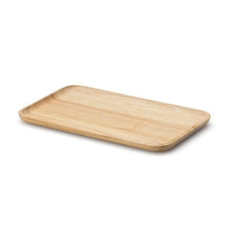 Continenta C3286 - Serving tray 22x13 cm rubber fig