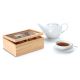 Continenta C3290 - Box for tea bags 23x17,5 cm rubber fig