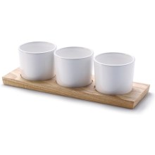 Continenta C3946 - Serving set for dips 28x9x7,5 cm